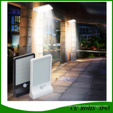 Weatherproof LED Solar Sensor Powered Wall Lights for Outdoor